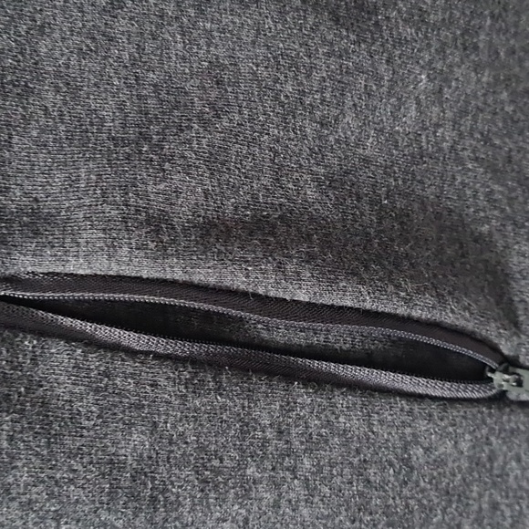 NORTHERN REFLECTIONS Gray snap front Cowl neck knit jacket, zip pockets/ Size S - Picture 7 of 10